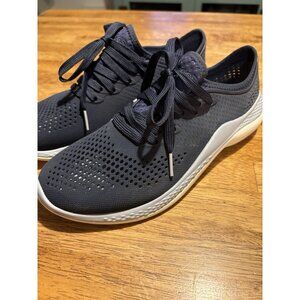 CROCS LiteRide 360 Pacer Navy Blue Sneaker Lace-up Waterproof Casual Size 8